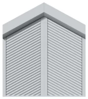 Moderne Architektur mit diagonalen Linien