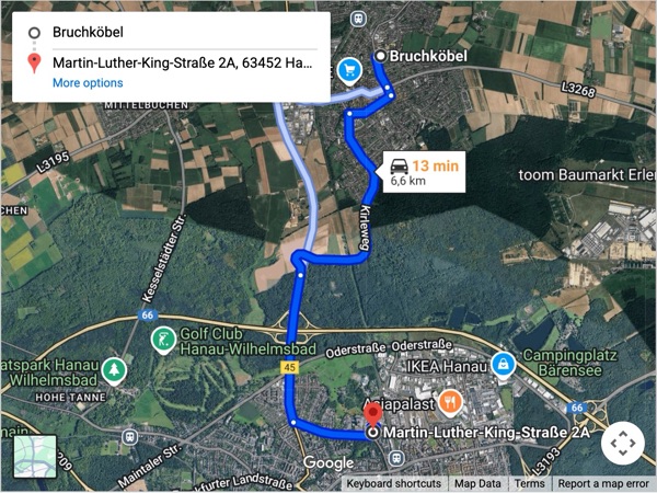 Kunststoff-Fenster Bruchköbel Google Maps nach Hanau Kunststoff-Fenster Bruchköbel Google Maps nach Hanau
